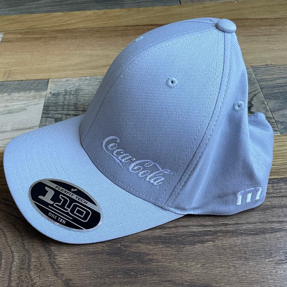 TravisMathew x Coca Cola FOMO Golf Hat Light Grey Flexfit 110 Snapback OS